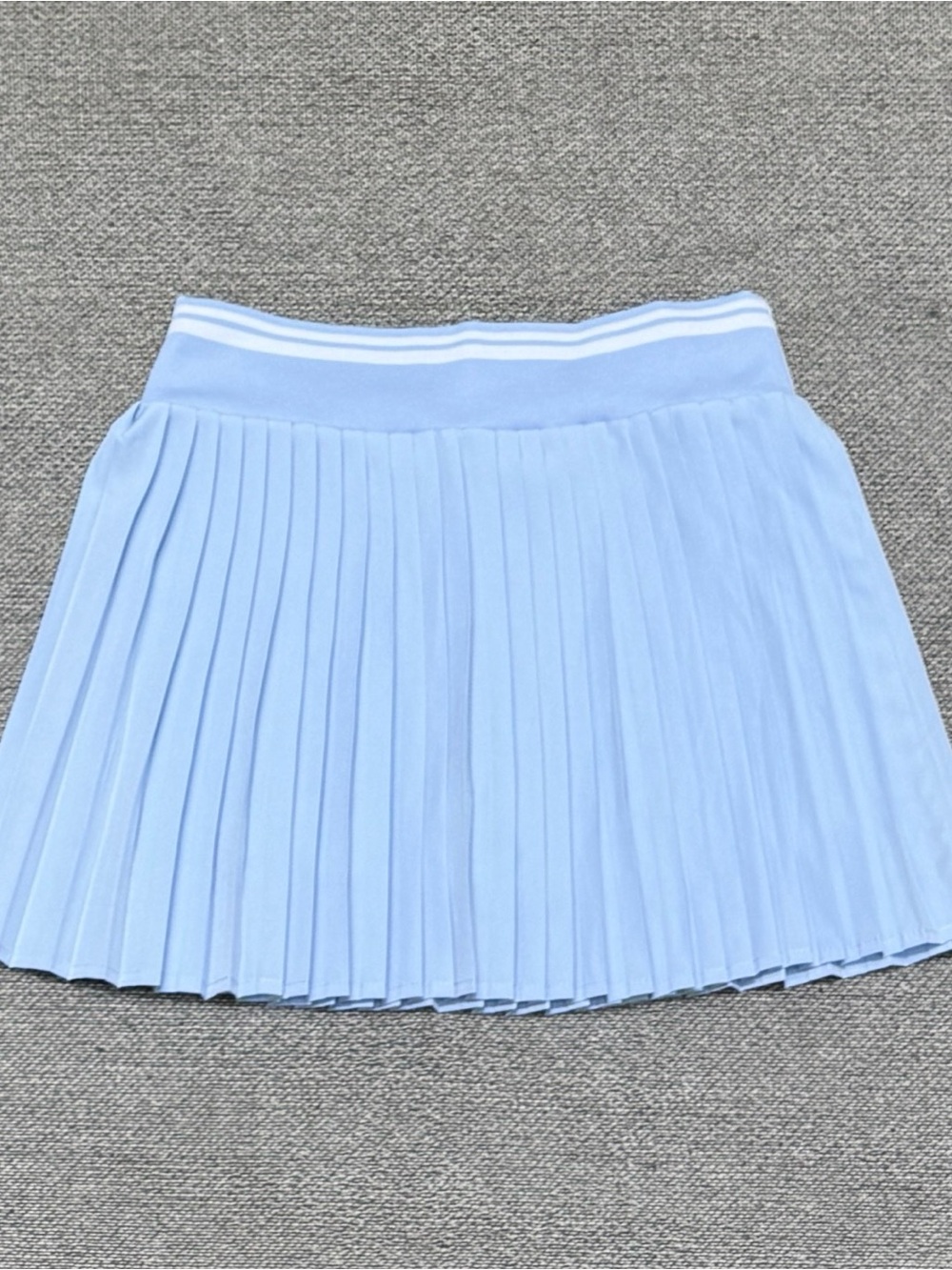 ALO Yoga Light Blue Ribbed Tank Top - Picture 5 of 5